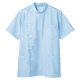 住商モンブラン ケーシー（メンズ・半袖） 医務衣 医療白衣 サックスブルー（水色） 3L 52-604（直送品）