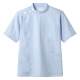 住商モンブラン ケーシー（メンズ・半袖） 医務衣 医療白衣 サックスブルー（水色） 3L 72-956（直送品）