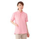 AITOZ（アイトス） サイドポケット半袖ポロシャツ 介護ユニフォーム 男女兼用 ピンク L AZ7668-160