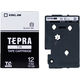 テプラ TEPRA TRテープ　カートリッジ 幅12mm 白ラベル(黒文字) TC12S 1個 キングジム