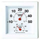 Lemnos　ミニ温湿度計　レッド　AS09-01RE