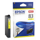 エプソン（EPSON） 純正インク ICY83 イエロー IC83/IC84シリーズ 1個