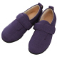あゆみ 介護靴 1097ダブルマジックIII 紫3L（25.0-25.5cm）（取寄品）