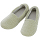 あゆみ 介護靴 2484エスパドマカロン グリーンL（23.5-24.5cm）室内用（取寄品）