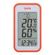 タニタ デジタル温湿度計 橙 TT559OR 1セット（3個）
