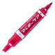 ハイマッキーケア 太字/細字 詰め替えタイプ（アスクル限定モデル） 赤 油性ペン ゼブラ AS-YYT5-R オリジナル