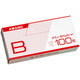 アマノ　標準タイムカード　Bカード（20日締め/5日締め）　1箱（100枚入）