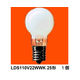 パナソニック ミニクリプトン電球 25W形ホワイト/電球色 E17 LDS110V22WWK 1箱（5個入）