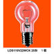 パナソニック ミニクリプトン電球 25W形クリア/電球色 E17 LDS110V22WCK 1箱（5個入）