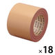 【ガムテープ】 現場のチカラ 布テープ 重梱包用ストロング 0.30mm厚 幅100mm×長さ25m 茶 アスクル 1箱（18巻入） オリジナル