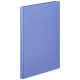 アスクル　背幅伸縮ファイル（PPラミネート表紙）　つづりひもタイプ　A4タテ　ブルー　3冊 オリジナル