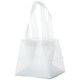 ポリ手提げ袋　ガゼットタイプ　半透明　S　1セット（150枚：30枚入×5袋）　伊藤忠リーテイルリンク