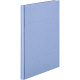 アスクル　背幅伸縮ファイル（紙製）　つづりひもタイプ　A4タテ　ブルー　3冊 オリジナル
