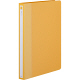 アスクル　リングファイル　A4タテ　丸型2穴　背幅27mm　イエロー　黄色　10冊 オリジナル