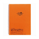 リヒトラブ　ツイストリング・ノートセミB5　橙　N-1608-4　（直送品）