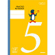 ナカバヤシ　5mm方眼ノート　動物演奏会シリーズ　セミB5　１（ペンギン）　62332-8　1冊