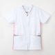 ナガイレーベン 男女兼用上衣（スクラブ） 医療白衣 半袖 Tピンク SS FT-4502（取寄品）