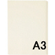 アスクル　カラーペーパー　A3　アイボリー　1セット（500枚×2冊入） オリジナル