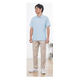 AITOZ（アイトス） ポロシャツ（男女兼用） サックス M AZ7615-007