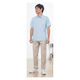 AITOZ（アイトス） ポロシャツ（男女兼用） サックス S AZ7615-007