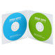 サンワサプライ DVD・CDケース 1セット（10枚入り） クリア
