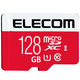 メモリーカード microSDXCカード 128GB NINTENDO SWITCH検証済 GM-MFMS128G エレコム 1個（直送品）