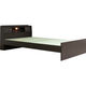 友澤木工 機能性畳ベッド 高さ3段階調整 ダブル 美草緑 1410×2150×720mm 1台