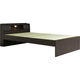 友澤木工 機能性畳ベッド 高さ3段階調整 ダブル 1410×2150×720mm 1台