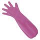川西工業　ポリエチレンエンボスロング　ピンク　30枚　#2011　使いきり手袋