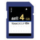 Team SDHCカード class10 4GB インデックスラベル TG004G0SD28I 1個