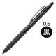 アスクル なめらか油性インクボールペン ロング筆記タイプ 0.5mm黒  1箱（10本入） オリジナル