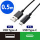 タブレット・スマホ USBケーブル A-Type C ブラック 0.5m MPA-AC05BK エレコム 1個（直送品）