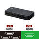 エレコム HDMI切替器/ケーブルなしモデル/ブラック DH-SWL 1個