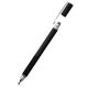 OWLTECH 2WAYタッチペン ブラック ディスク/導電繊維型 OWL-TPSE02-BK 1本
