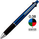 三菱鉛筆(uni)　ジェットストリーム多機能ボールペン　4色＋シャープ　0.38mm
