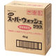 ミツエイ　超濃縮粉末洗剤　ニュースーパーウォッシュプラス　柔軟剤配合 4kg 1箱