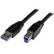 StarTech.com USB 3.0 A-B アクティブリピーターケーブル USB3SAB