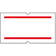 サトー　各社共用 一段型ハンド汎用ラベル　強粘　赤2本線　12×21.6mm　1箱（300巻入） オリジナル