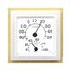 CRECER（クレセル） 温湿度計クリア・ミニホワイト CR-12W 1個 62-3966-10（直送品）