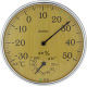 ドリテック アナログ温湿度計 ナチュラルウッド O-319NW 1個