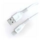 ライトニングケーブル　USB-A[オス]-Lightning[オス]　シリコン素材　MFI認証品　ジー・ワーカー