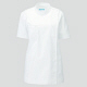 KAZEN レディス医務衣半袖 （ナースジャケット） 医療白衣 ホワイト LL REP105-C/10（直送品）