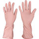 ふんわりやわらか天然ゴム手袋　ピンク　Lサイズ　OK-1-P-L　1双　オカモト　471-8496