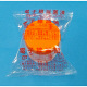 診療化成　滅菌済SK軟膏容器B型/120mlオレンジ　317860　1セット（100個）　（取寄品）