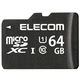 マイクロSD カード 64GB UHS-I U1 高速データ転送 SD変換アダプタ付 スマホ 写真 MF-HCMR064GU11A エレコム 1個