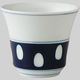 西海陶器 水玉 中仙茶 62499 5個（直送品）