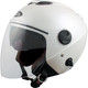 TNK工業 ZJ-3 ジェットヘルメット パールホワイト DEEPFREE 509674（直送品）