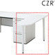 【組立設置込】イトーキ ミーティングテーブル CZRシリーズ ホワイト