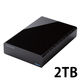 HDD 外付け 1/2/3/4TB USB3.0 テレビ対応 ブラック ELD-CEDシリーズ エレコム