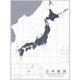 マッチングジャパン 大判 ラミあり 知育ステッカー 地図『日本地図_ 』 CO AS